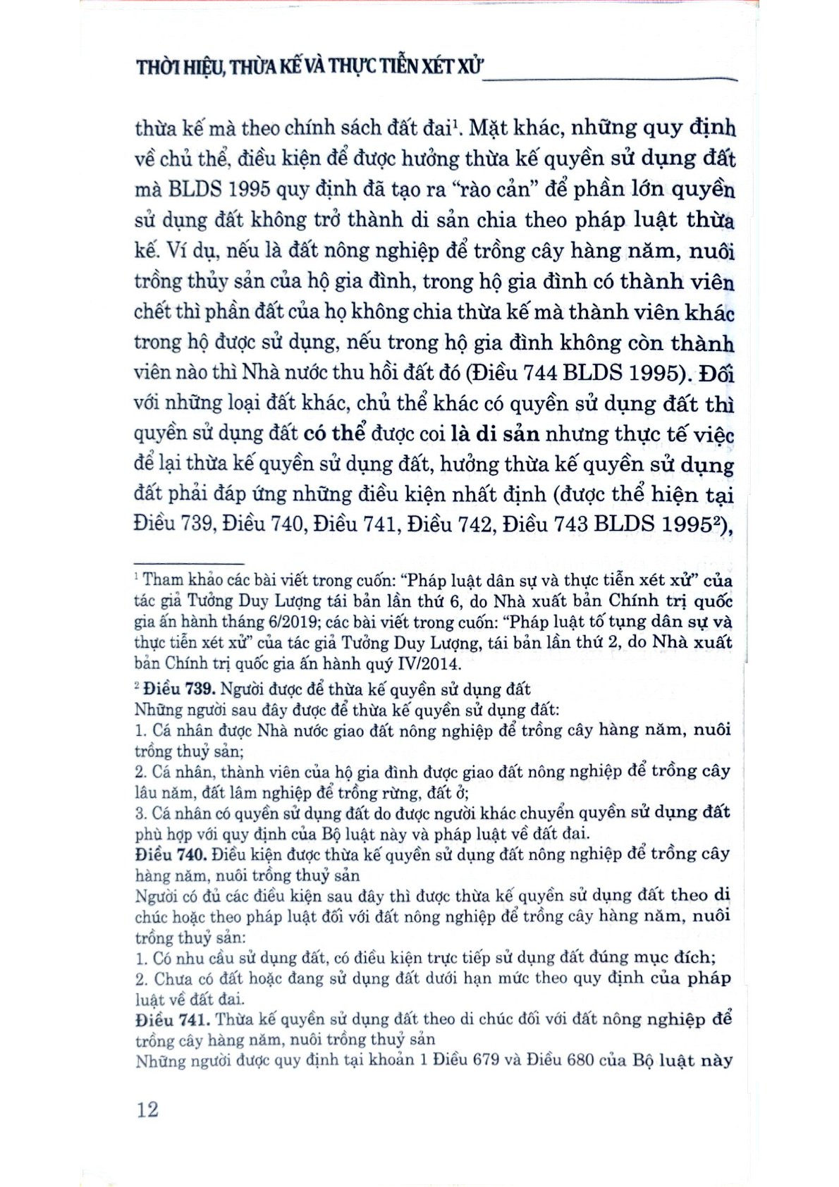 Thời Hiệu, Thừa Kế Và Thực Tiễn Xét Xử ( Tái Bản Lần Thứ Nhất, Có Sửa Đổi, Bổ Sung) - Tưởng Duy Lượng