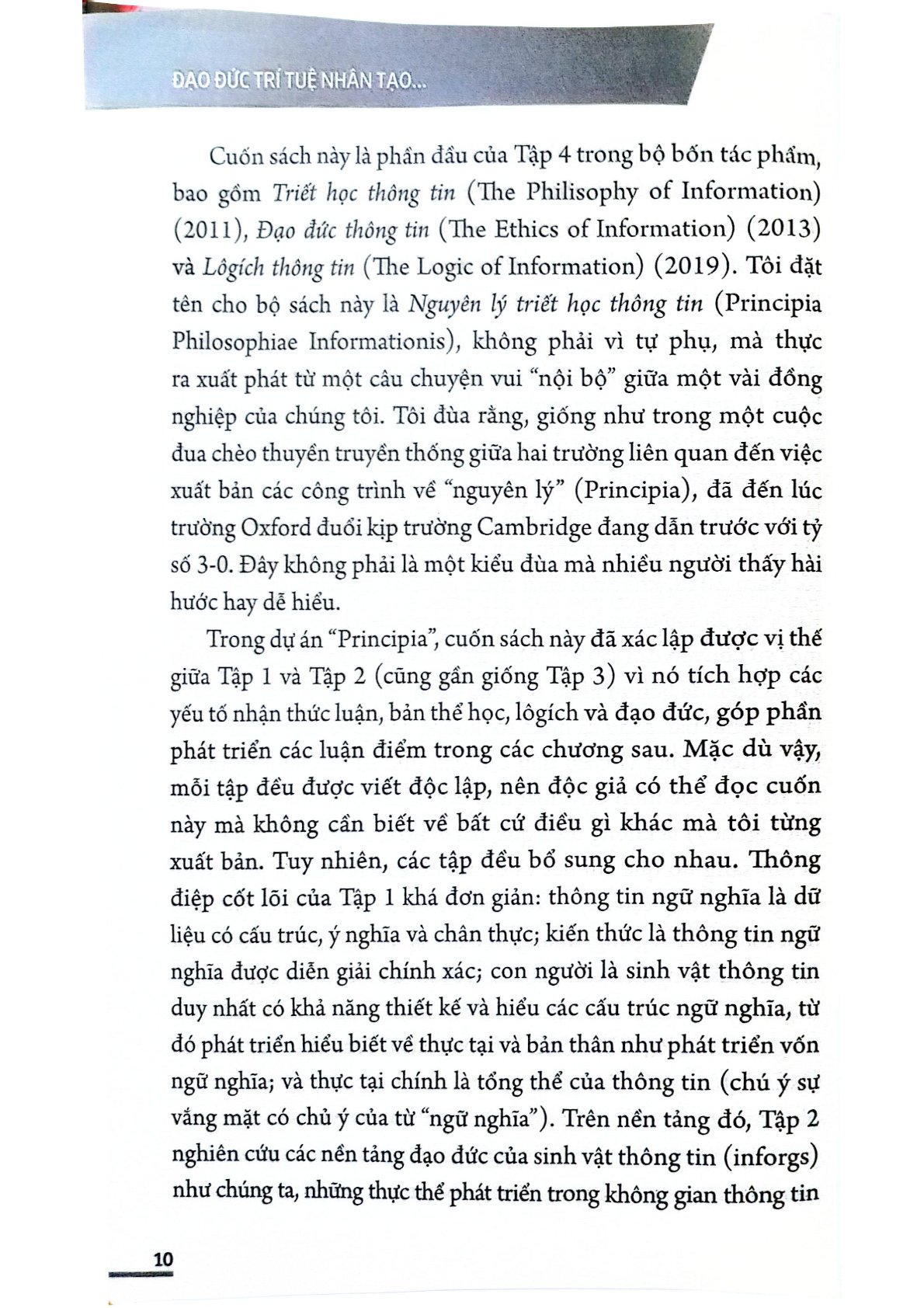 Đạo Đức Trí Tuệ Nhân Tạo - Nguyên Tắc, Thách Thức Và Cơ Hội (Sách Tham Khảo) - Luciano Floridi (CTQG)