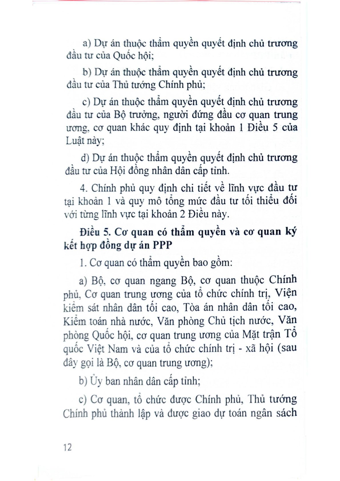 Luật Đầu Tư Theo Phương Thức Đối Tác Công Tư Năm 2020 - Quốc hội
