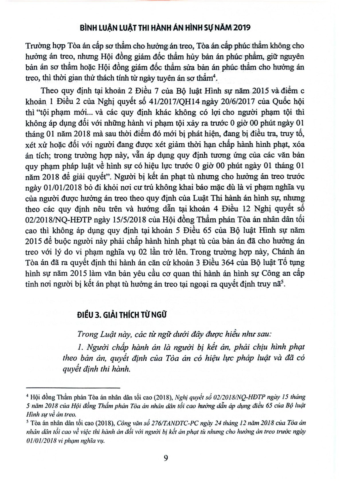 Bình Luận Luật Thi Hành Án Hình Sự Năm 2019 (Sách Chuyên Khảo) - Thượng tướng Lê Quý Vương
