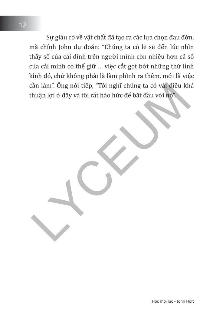 Học Mọi Lúc - John Holt