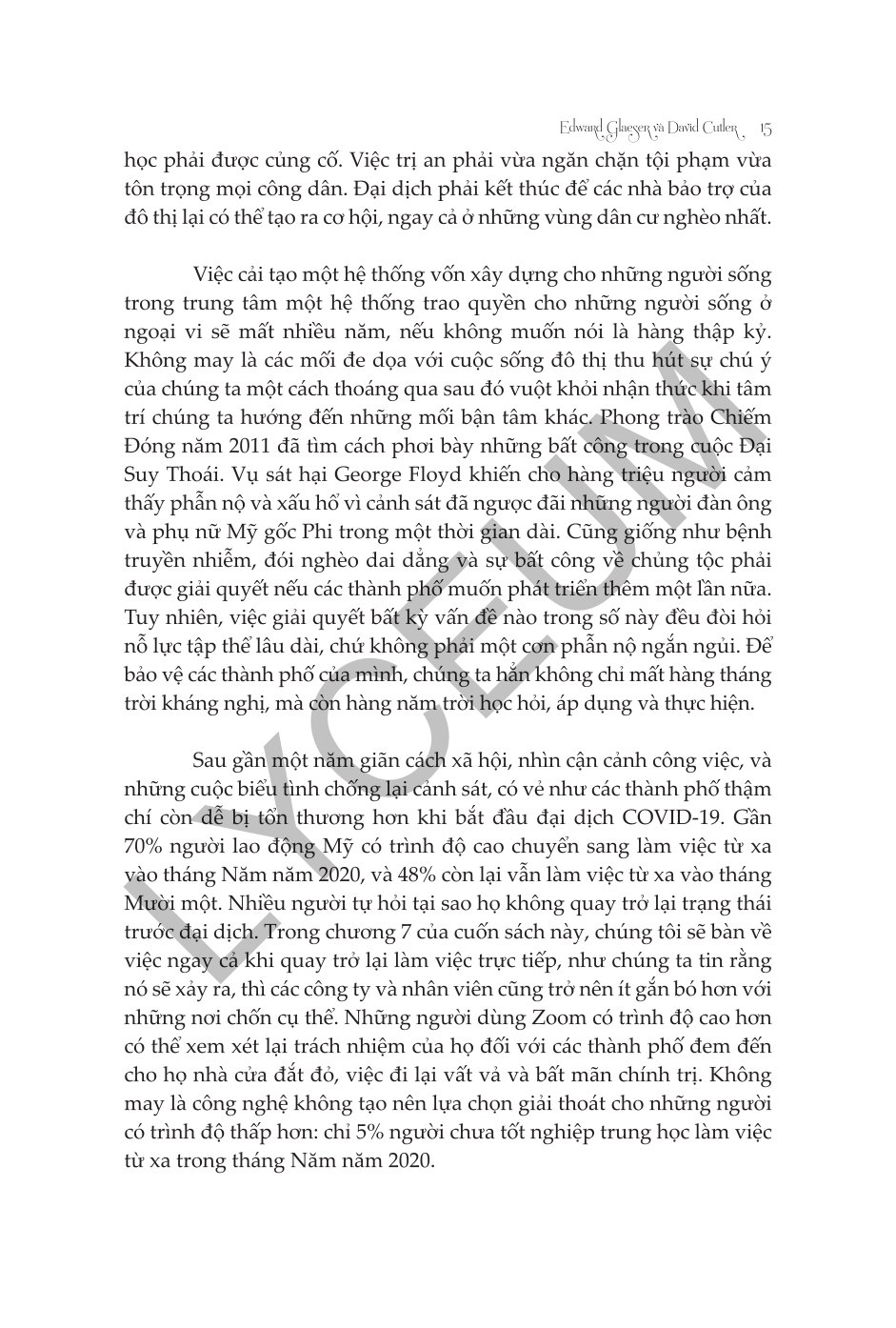 Sinh Tồn Của Đô Thị - Edward Glaeser & David Cutler