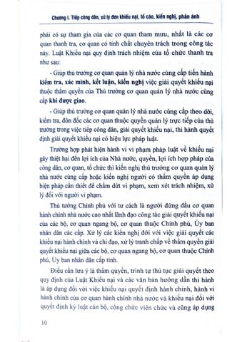  Quy Trình, Kỹ Năng Tiếp Công Dân, Xử Lý Đơn Và Giải Quyết Khiếu Nại, Tố Cáo Kèm Theo Luật, Các Văn Bản Hướng Dẫn Thi Hành Và Biểu Mẫu  - TS. Đinh Văn Minh 