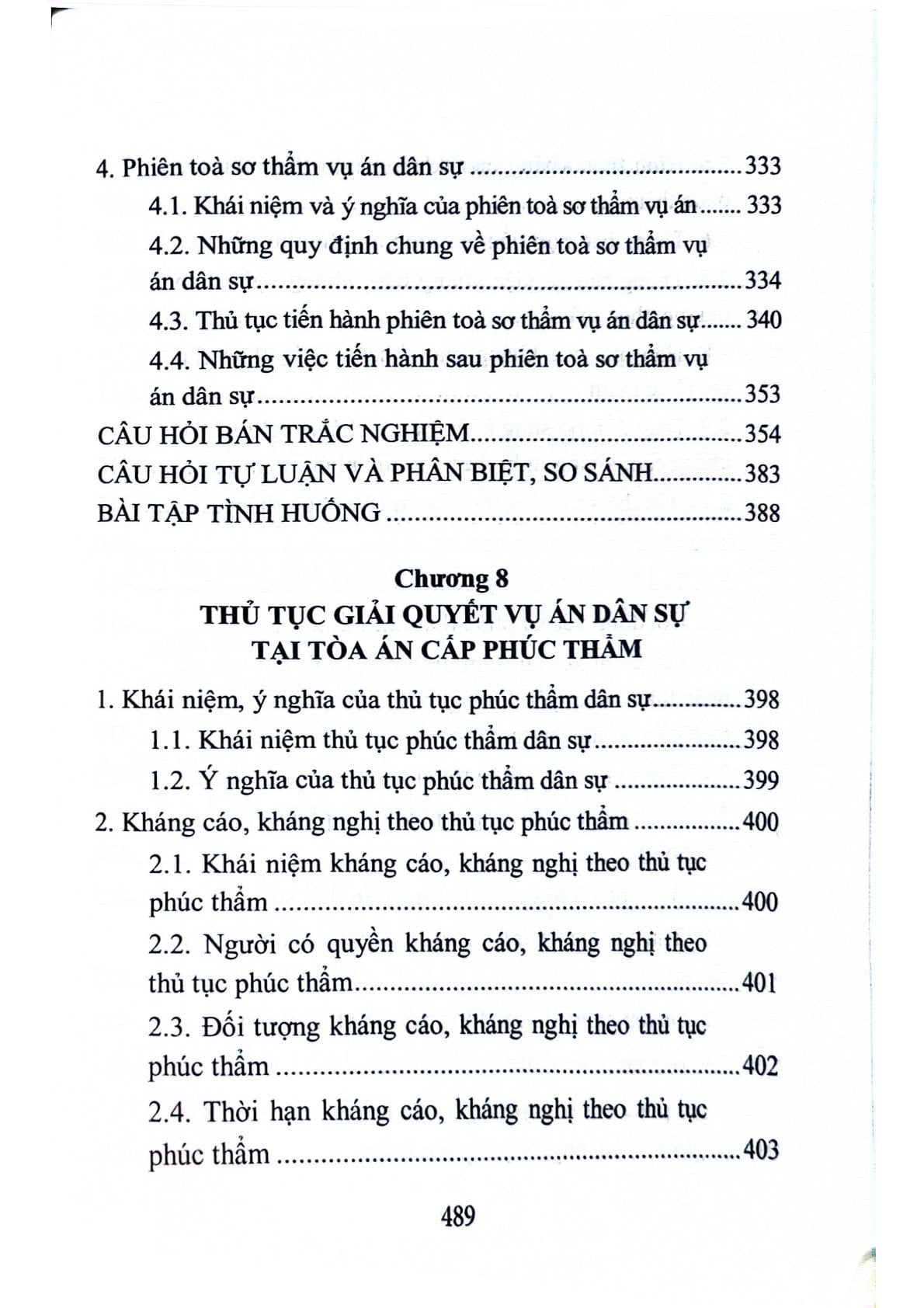 Hướng Dẫn Môn Học Luật Tố Tụng Dân Sự - PGS.TS. Bùi Thị Huyền