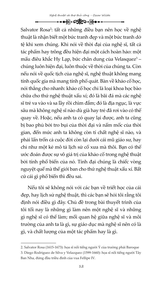 Nghệ Thuật Và Thợ Thủ Công (Tái Bản 2024) - Oscar Wilde