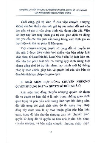  Soạn Thảo Hợp Đồng Hiệu Quả (Tuyển Tập) Hợp Đồng Chuyển Nhượng Quyền Sử Dụng Đất, Quyền Sở Hữu Nhà Ở Góc Nhìn Bên Nhận Chuyển Nhượng - ThS. Trần Chí Thành 