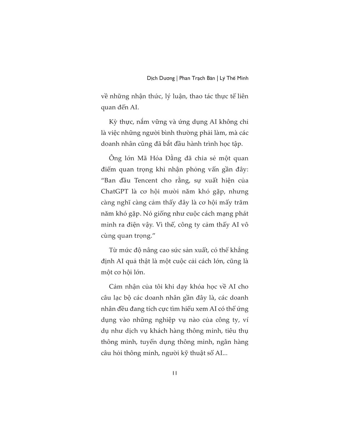 Chat GPT Thực Chiến - Dịch Dương, Phan Trách Bân, Lý Thế Minh