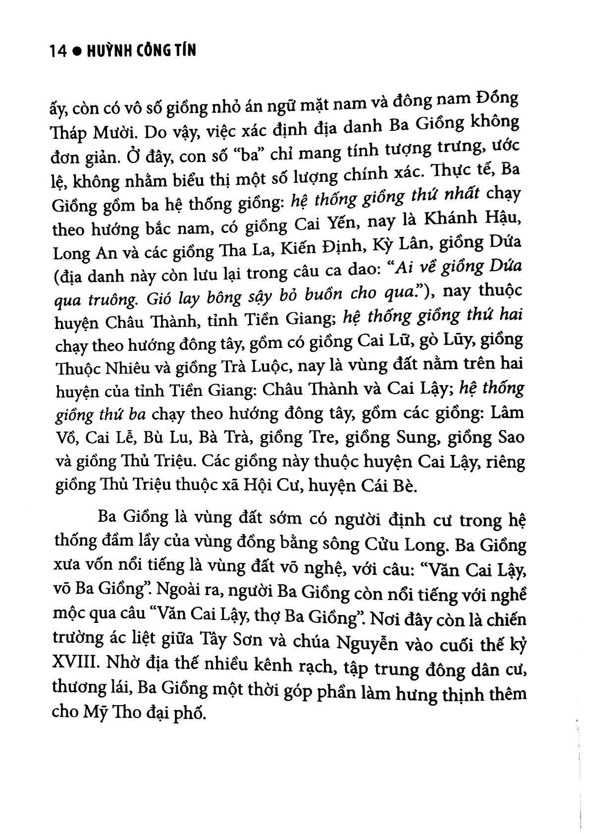 Chuyện Địa Danh Chữ Nghĩa Nam Bộ - Huỳnh Công Tín