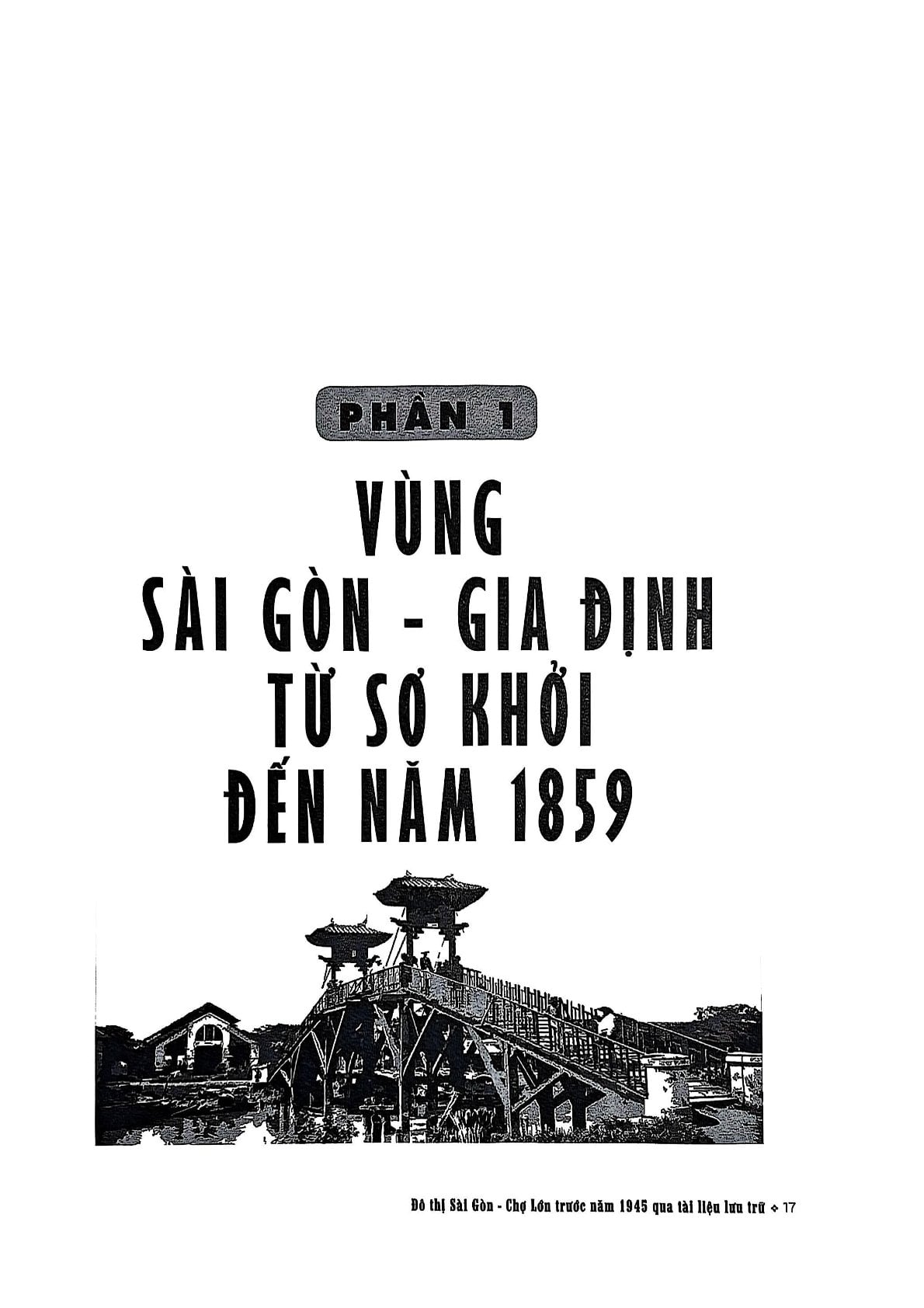 Đô Thị Sài Gòn Chợ Lớn Trước Năm 1945 Qua Tài Liệu Lưu Trữ - Nhiều Tác Giả