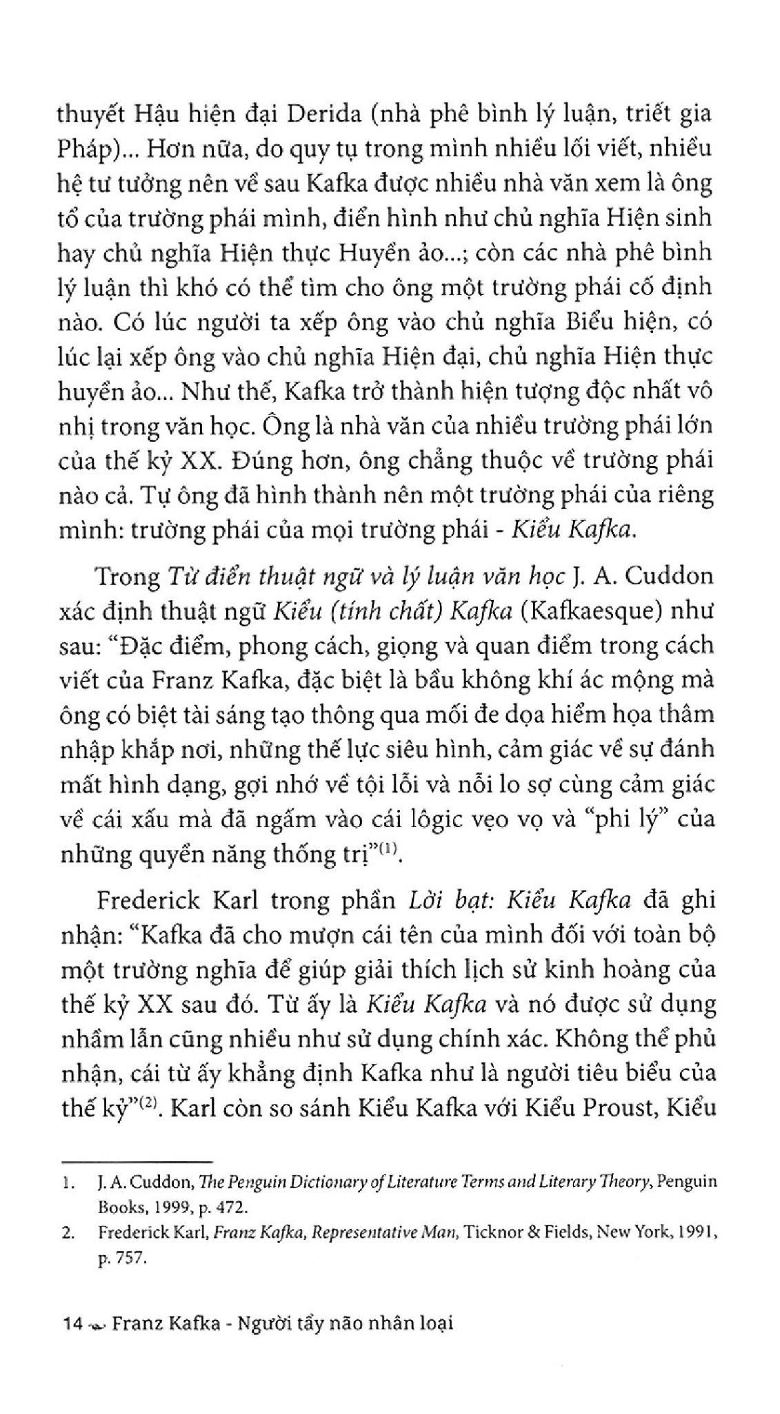 Franz Kafka - Người Tẩy Não Nhân Loại - Tái Bản - Lê Huy Bắc