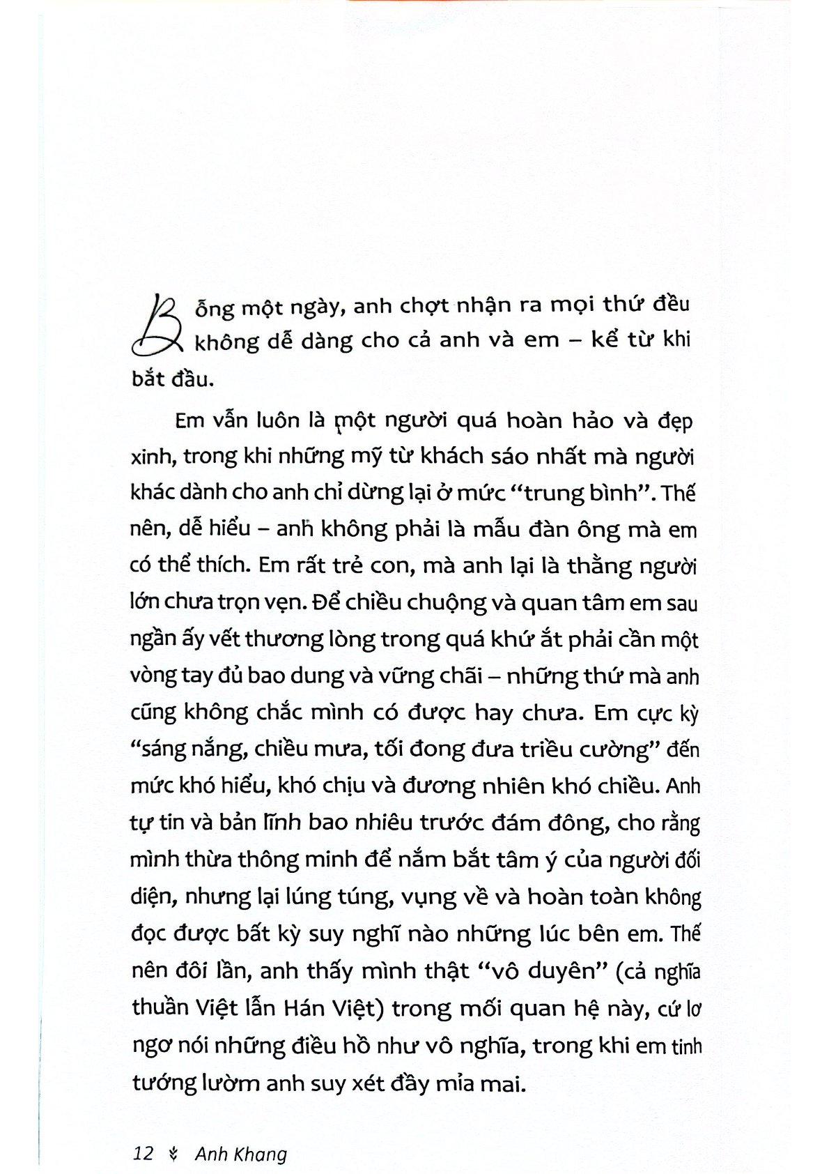 Ngày Trôi Về Phía Cũ - Ấn Bản Kỷ Niệm 12 Năm Phát Hành - Anh Khang