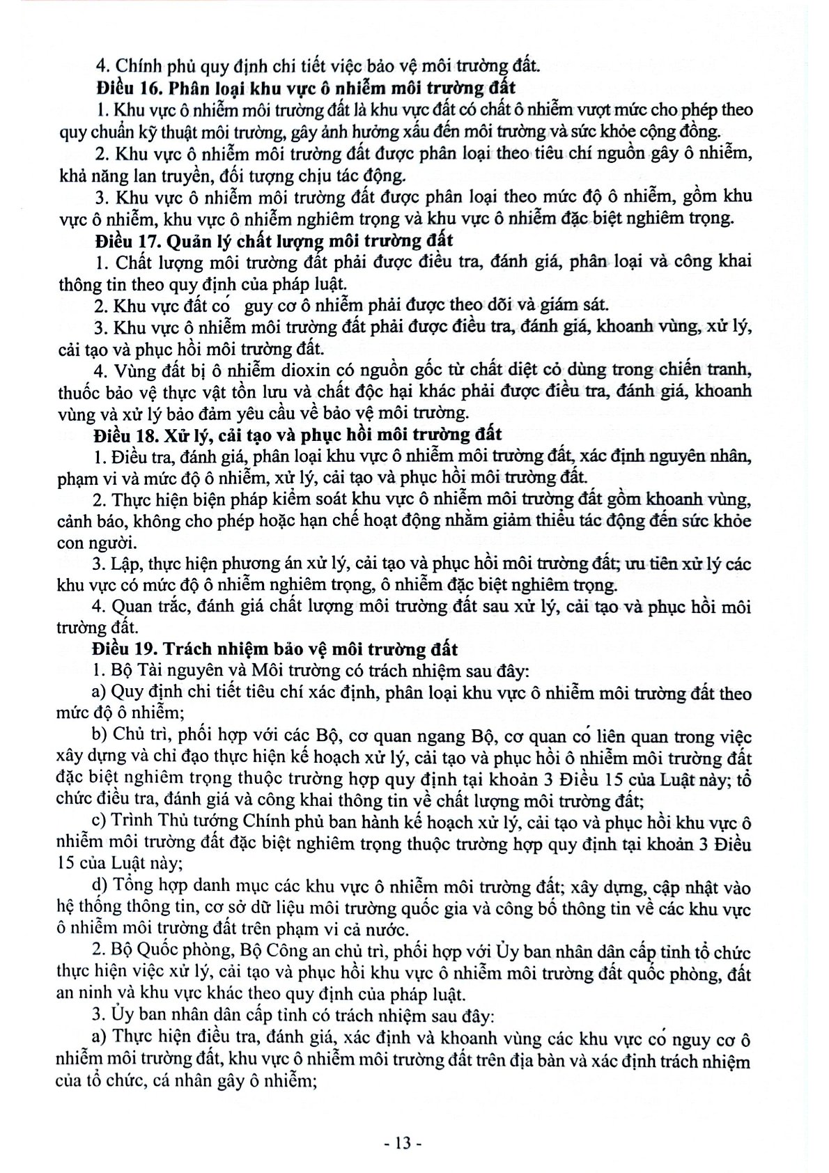 Luật Bảo Vệ Môi Trường Và Văn Bản Hướng Dẫn Thi Hành - Quốc Hội