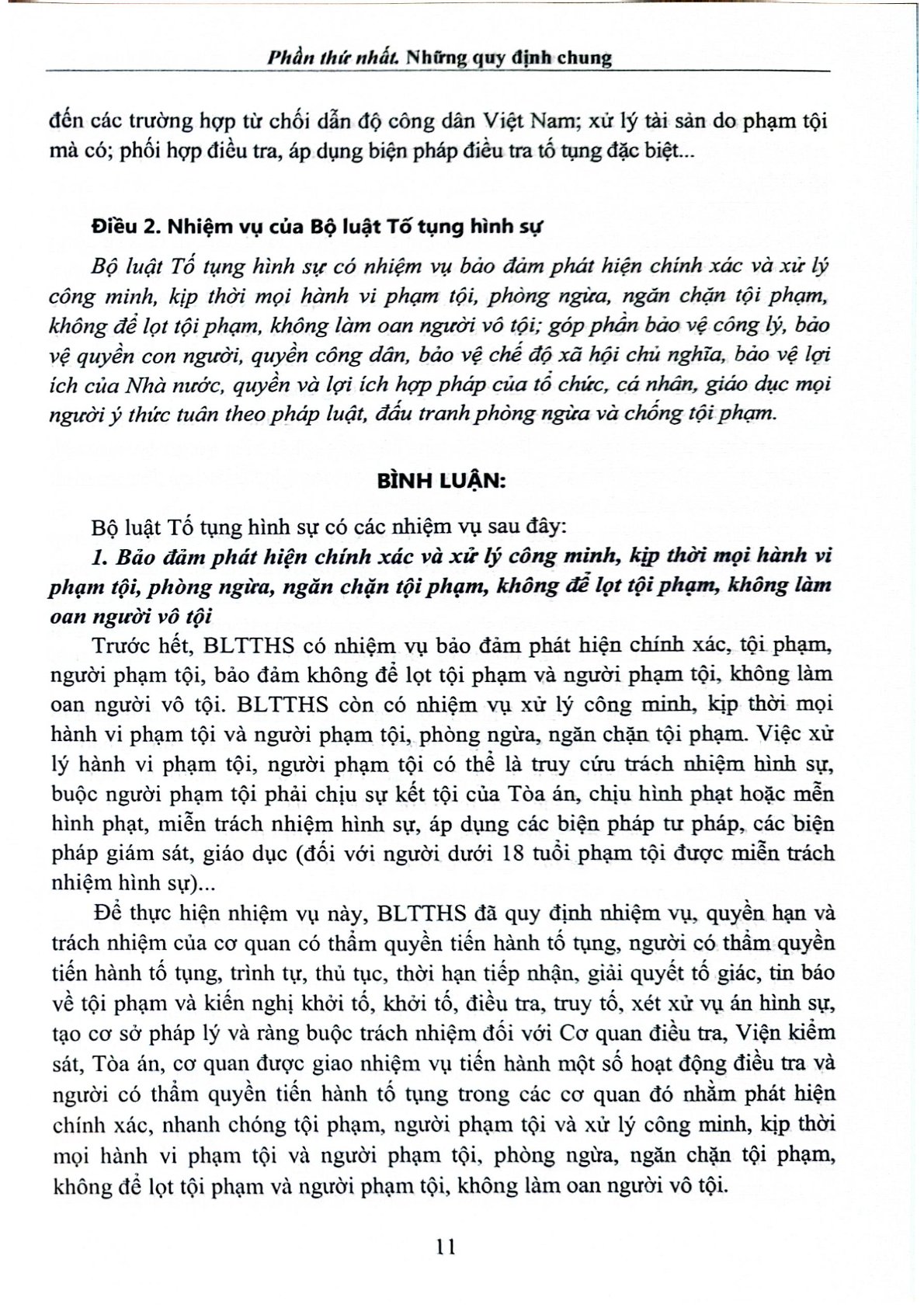 Bình Luận Khoa Học Bộ Luật Tố Tụng Hình Sự Năm 2015 Được Sửa Đổi, Bổ Sung Năm 2021 ( Tái Bản Lần Thứ 2) - TS. Phạm Mạnh Hùng
( Chủ biên)