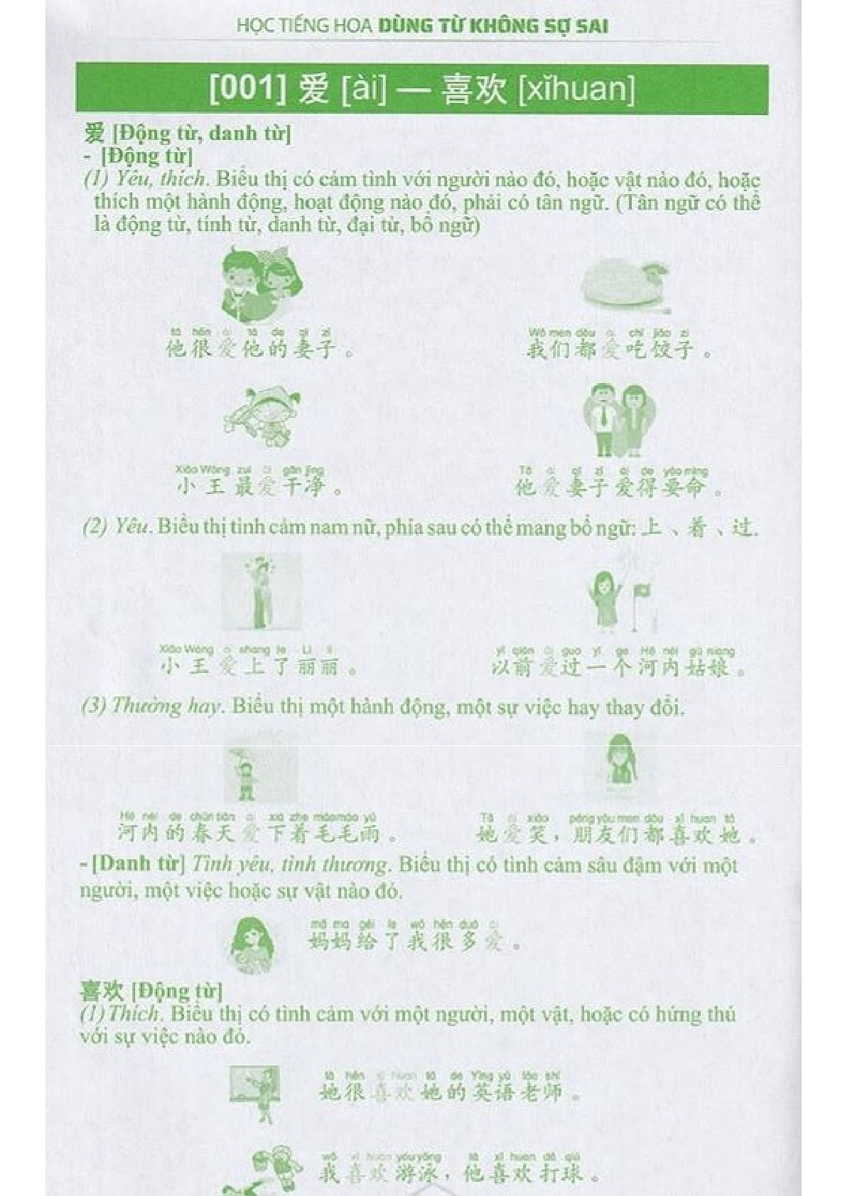 Học Tiếng Hoa Dùng Từ Không Sợ Sai - Trương Gia Quyền, Tô Phương Cường, Nguyễn Thị Thu Hằng, Huỳnh Thị Chiêu Uyên