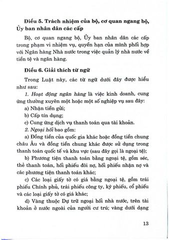  Luật Ngân Hàng Nhà Nước Việt Nam (Hiện Hành) (Sửa Đổi, Bổ Sung 2022) - Quốc hội (XB 2024) 