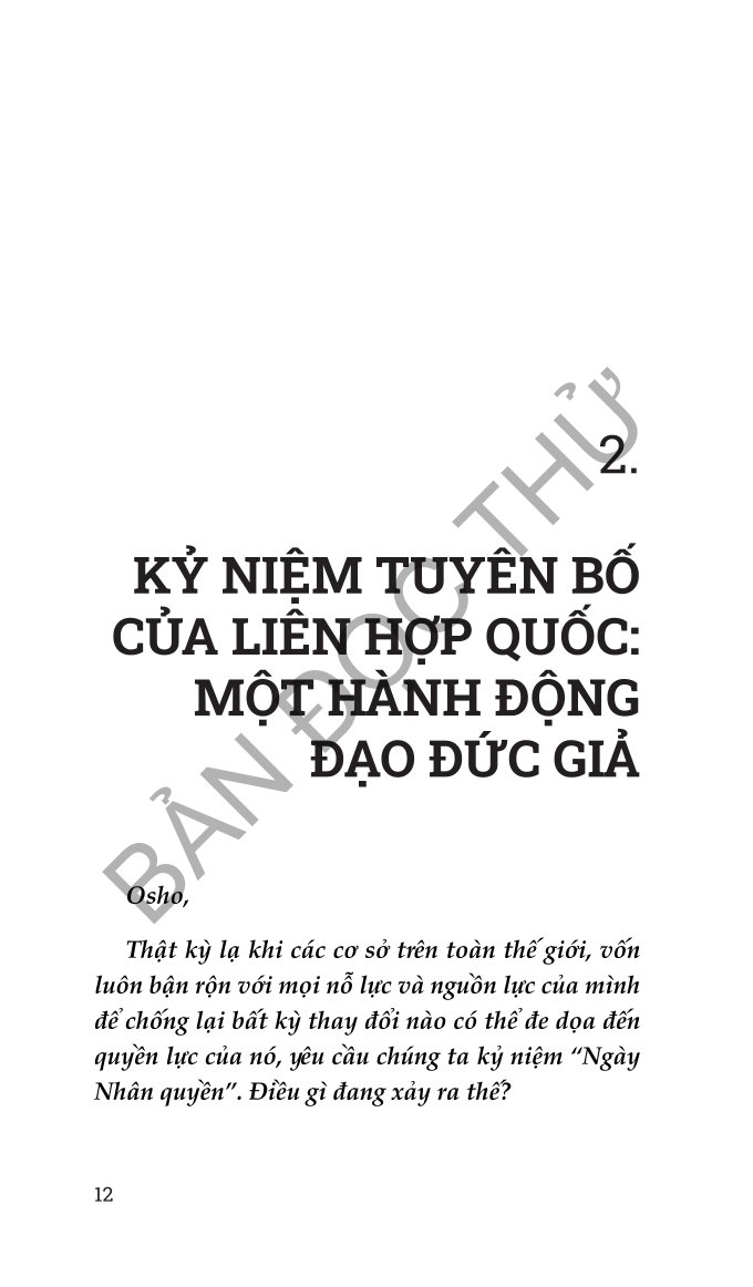 Ý Nghĩa Tâm Linh Của Chính Trị - Osho