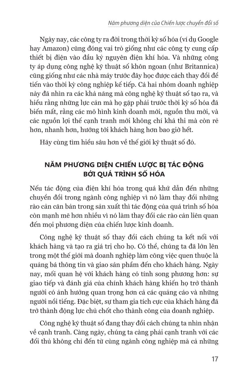 Chiến Lược Chuyển Đổi Số - Digital Transformation Play Book - David L. Rogers