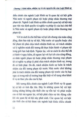  Hướng Dẫn Môn Học Luật Hình Sự - Tập 1 (Phần Chung)  - PGS.TS. Cao Thị Oanh 