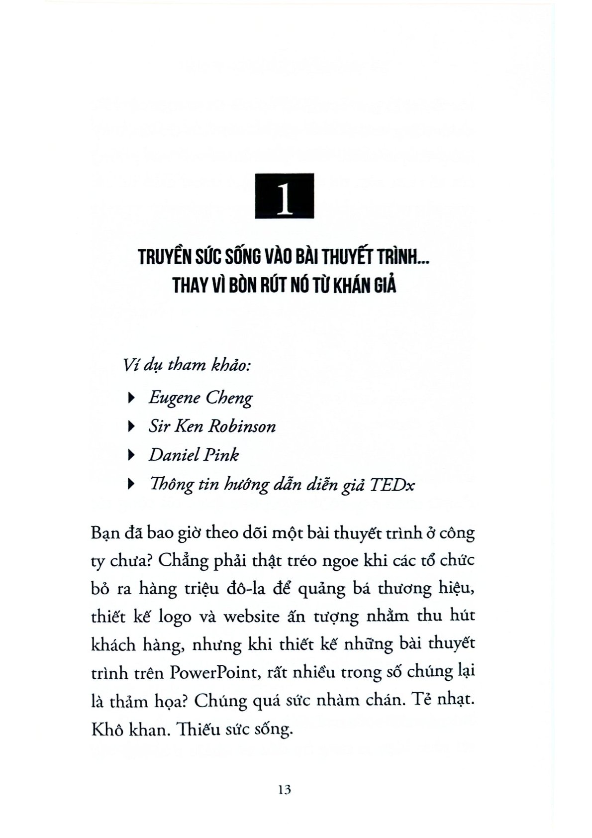 Nguyên Tắc Thiết Kế Slide Chuẩn Ted