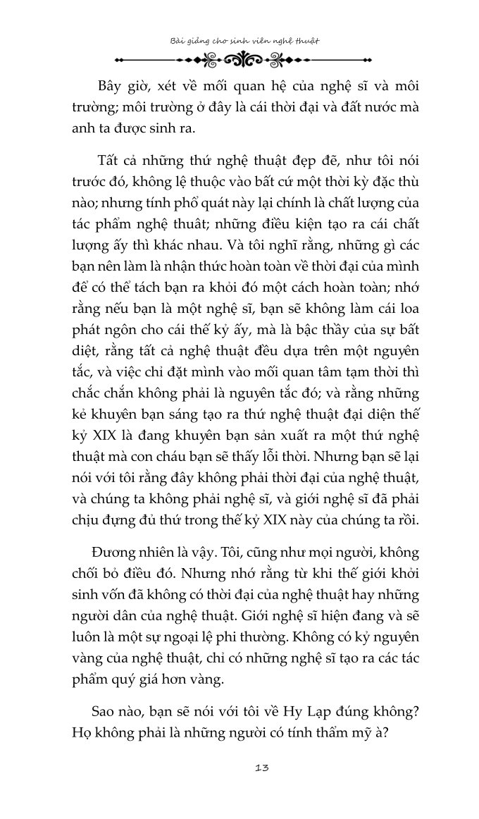 Nghệ Thuật Và Thợ Thủ Công (Tái Bản 2024) - Oscar Wilde