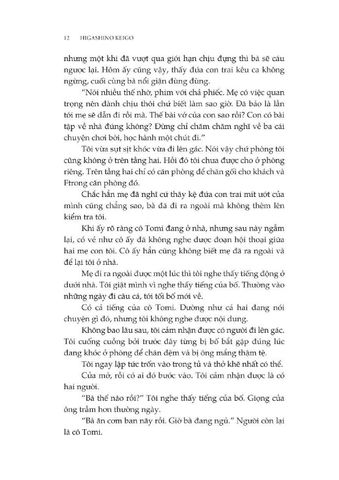  Cánh Cổng Sát Nhân - Higashino Keigo 