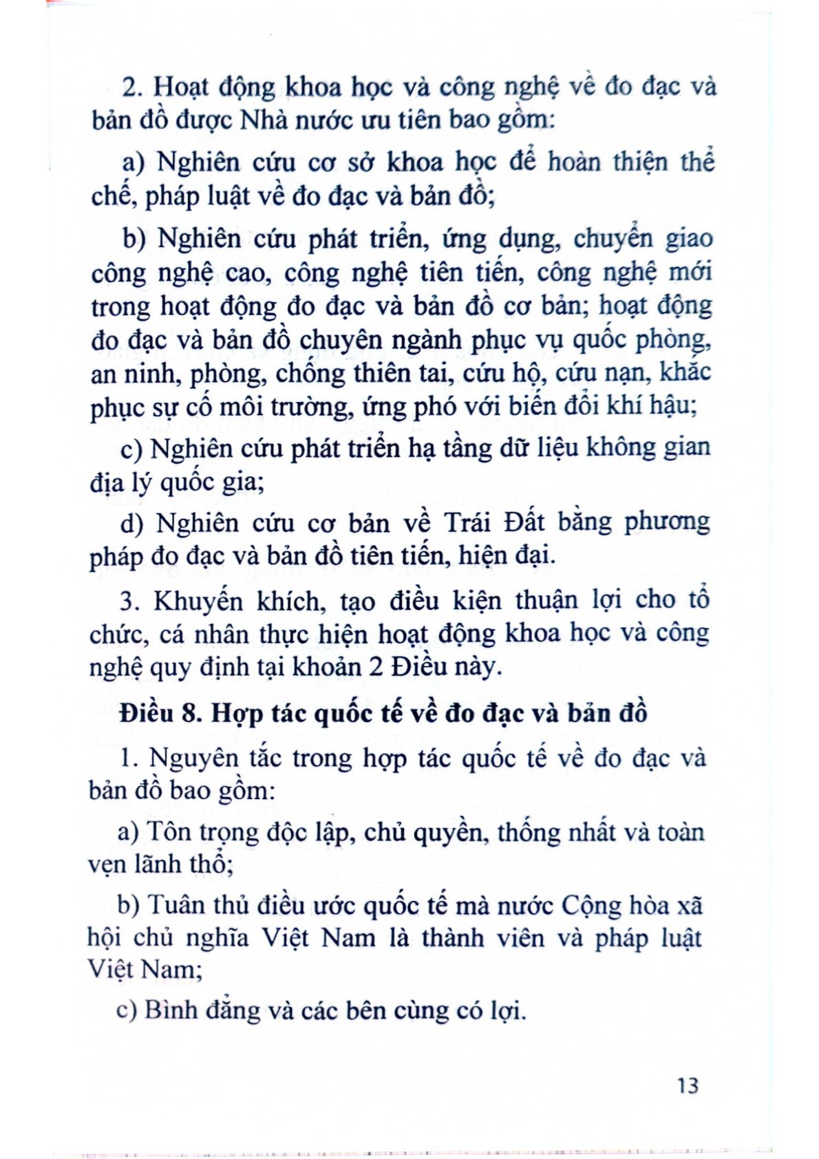 Luật Đo Đạc Và Bản Đồ - Quốc Hội