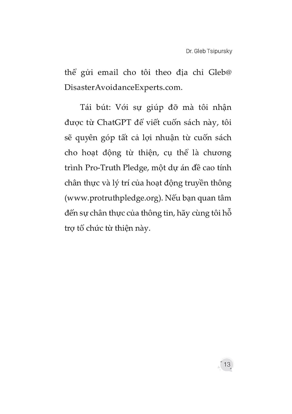 Chat Gpt - Ứng Dụng Trí Tuệ Nhân Tạo Trong Công Việc - Dr. Gleb Tsipursky