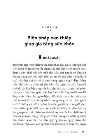  Tâm Lý Học Sức Khỏe - TS Phạm Toàn 
