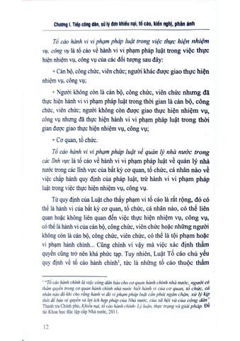  Quy Trình, Kỹ Năng Tiếp Công Dân, Xử Lý Đơn Và Giải Quyết Khiếu Nại, Tố Cáo Kèm Theo Luật, Các Văn Bản Hướng Dẫn Thi Hành Và Biểu Mẫu  - TS. Đinh Văn Minh 