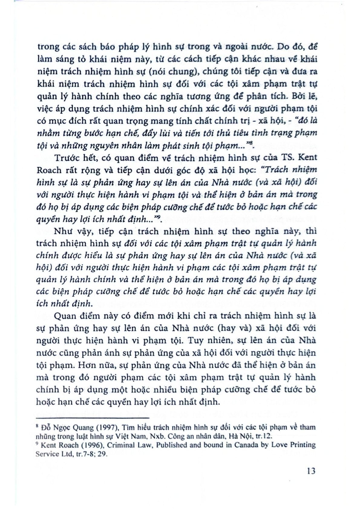 Trách Nhiệm Hình Sự Đối Với Các Tội Xâm Phạm Trật Tự Quản Lý Hành Chính (Theo BL Hình Sự Năm 2015, Sửa Đổi Bổ Sung Năm 2017) - Sách Chuyên Khảo  - TS. Nguyễn Kim Chi - TS. Đỗ Đức Hồng Hà