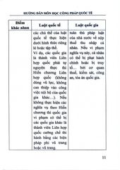 Hướng Dẫn Môn Học Công Pháp Quốc Tế  - TS. Nguyễn Thị Hồng Yến - TS. Lê Thị Anh Đào