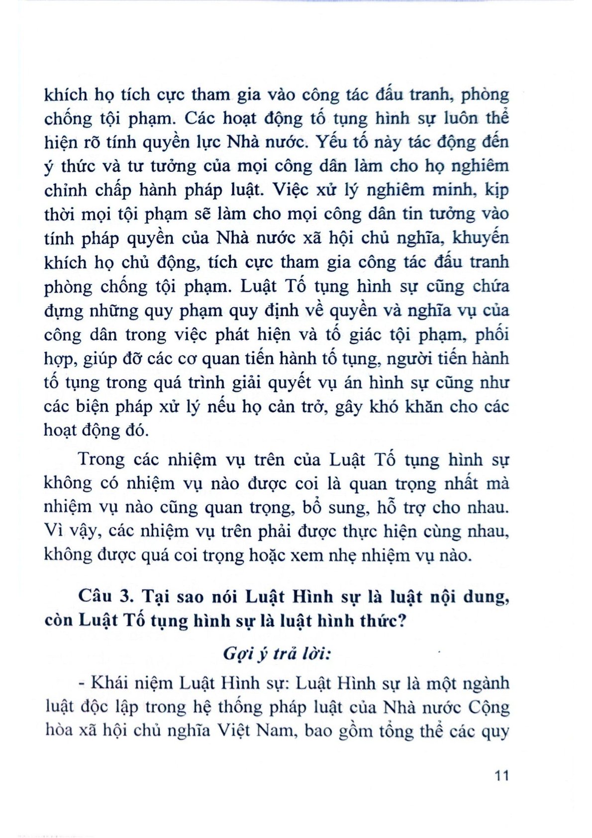 Hỏi Đáp Luật Tố Tụng Hình Sự Năm 2015  - TS. Phạm Thị Thoa 
(Chủ biên)