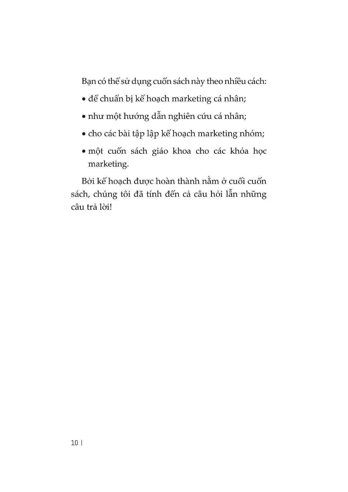 Marketing Plan - John Westwood