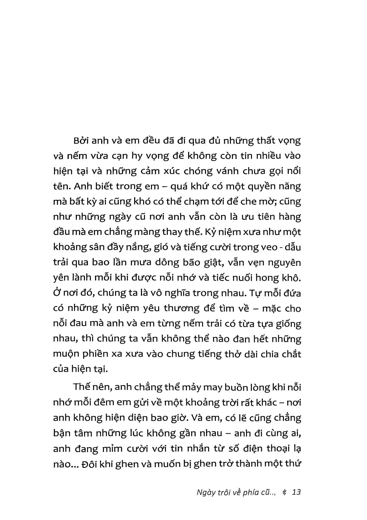 Ngày Trôi Về Phía Cũ - Ấn Bản Kỷ Niệm 12 Năm Phát Hành - Anh Khang