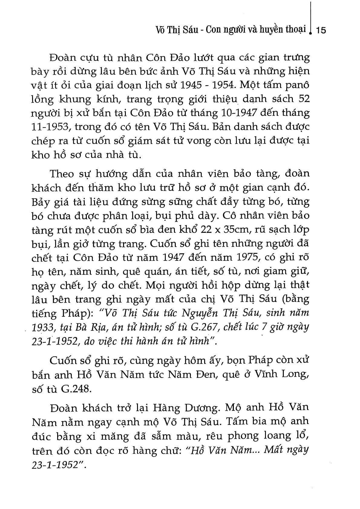 Võ Thị Sáu - Con Người Và Huyền Thoại - Nguyễn Đình Thống (Tái Bản 5/2025)