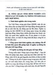 Pháp Luật Về Nghĩa Vụ Thông Tin Khi Giao Kết Hợp Đồng Ở Việt Nam Hiện Nay  - TS.Đỗ Thị Hoa