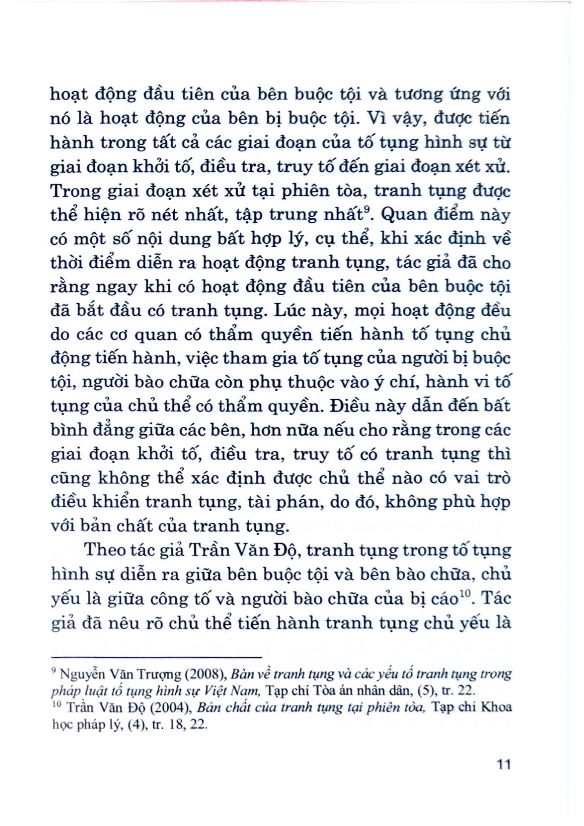 Hoạt Động Tranh Tụng Tại Phiên Toà Xét Xử Sơ Thẩm Vụ Án Hình Sự (Sách Chuyên Khảo)  - TS. Nguyễn Thị Mai