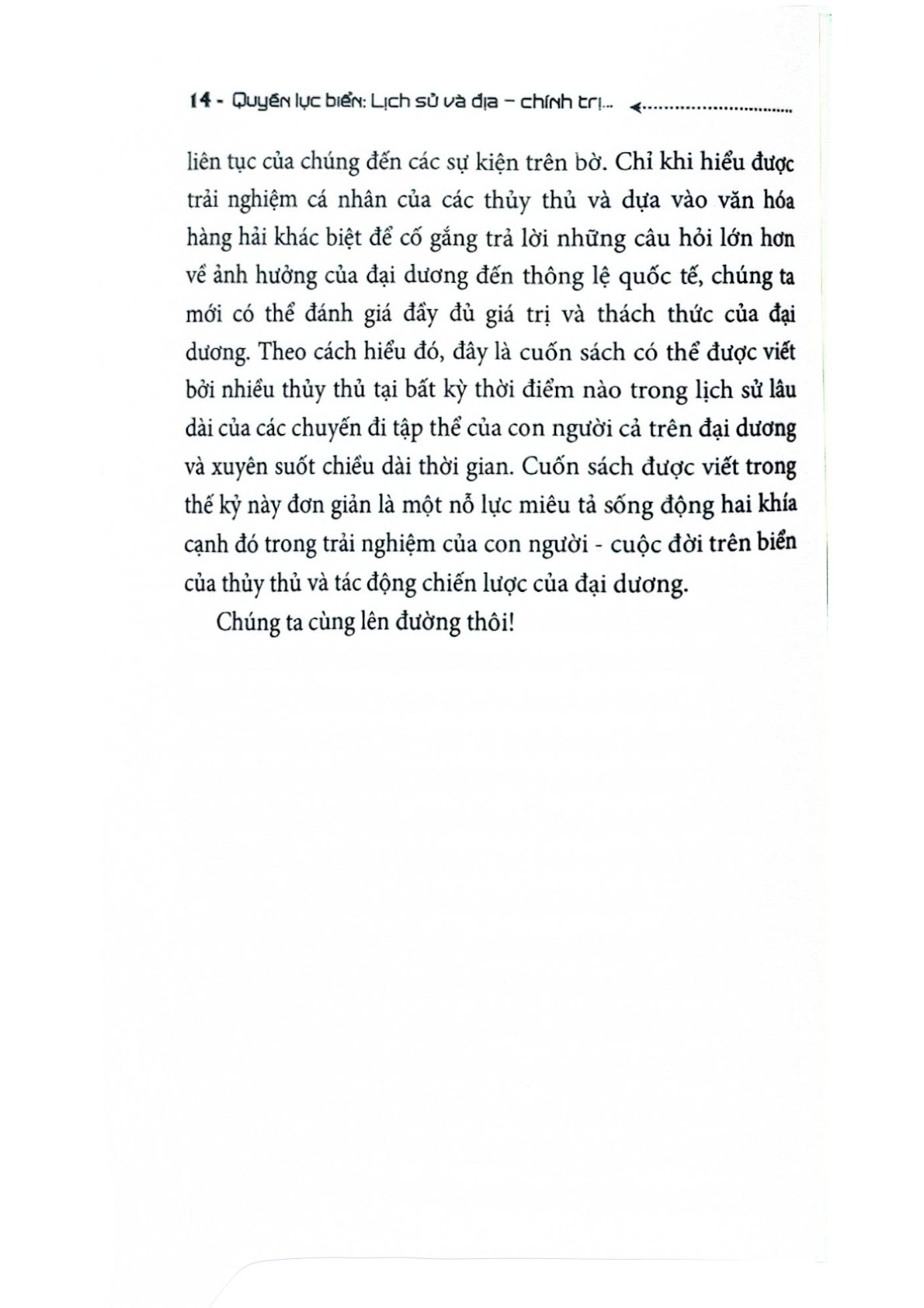 Quyền Lực Biển - Lịch Sử Và Địa - Chính Trị Của Các Đại Dương Trên Thế Giới - James G. Stavridis (CTQG)