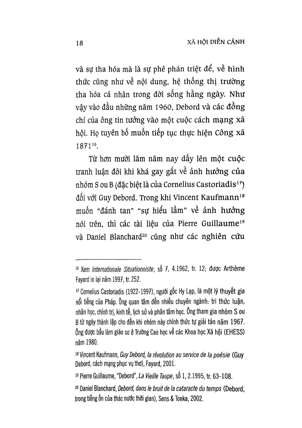 Xã Hội Diễn Cảnh - Guy Debord