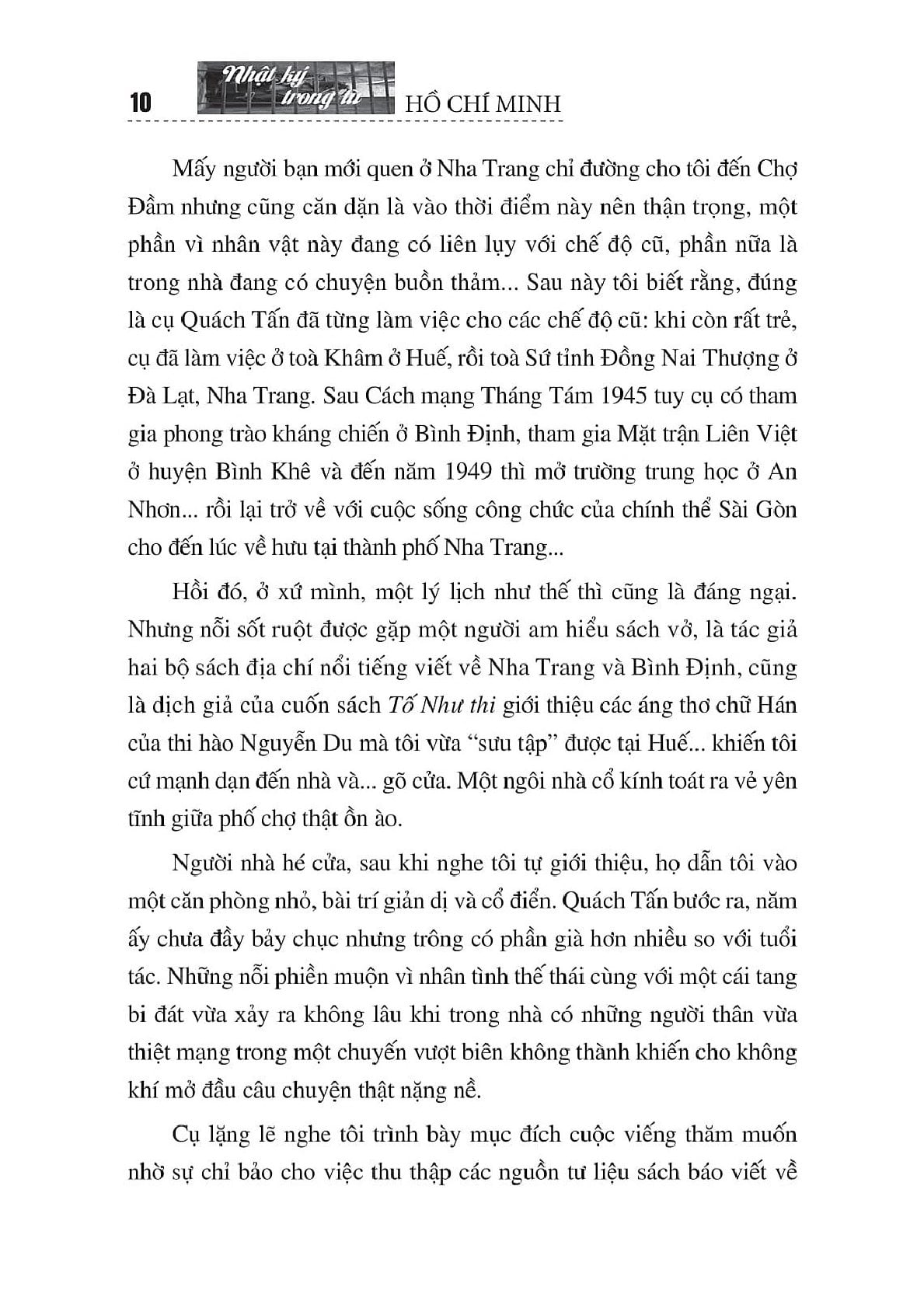 Nhật Ký Trong Tù - Hồ Chí Minh