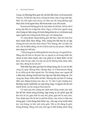  Cánh Cổng Sát Nhân - Higashino Keigo 