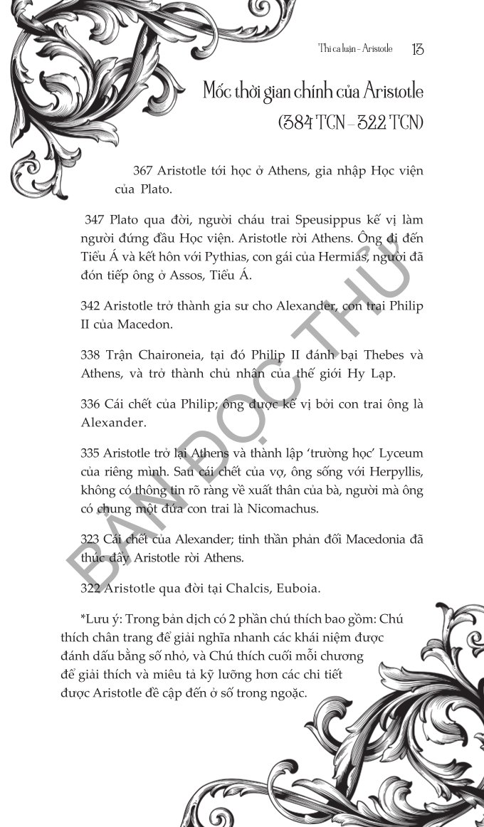 Thi Ca Luận - Tác Phẩm Triết Học Kinh Điển - Aristotle