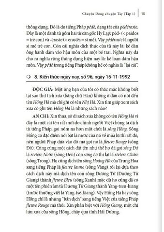  Chuyện Đông Chuyện Tây - Tập 1 - An Chi 