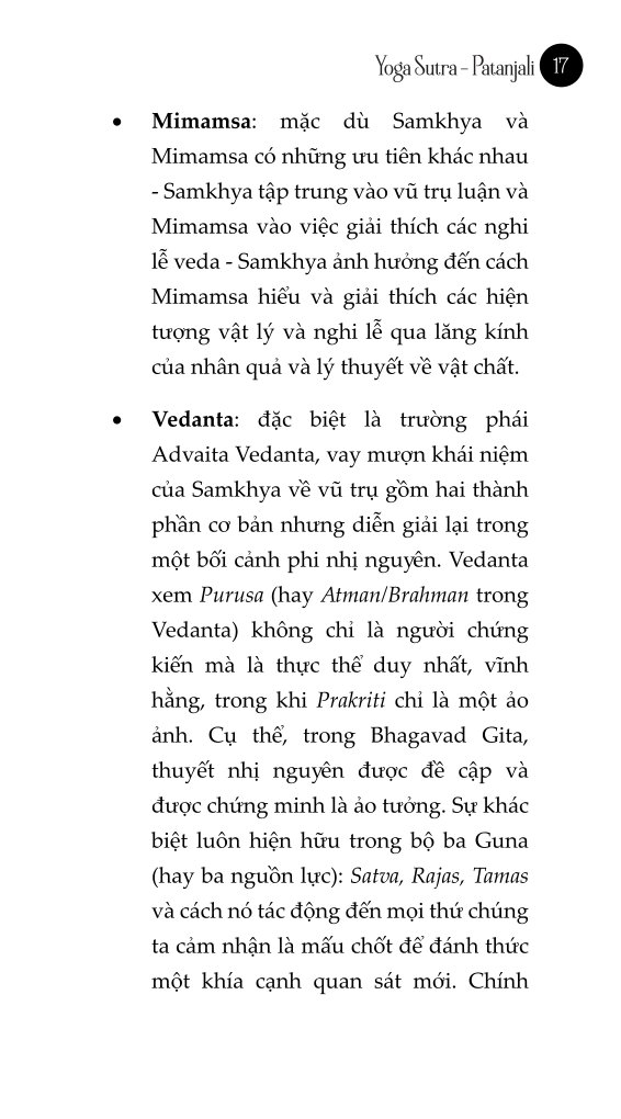 Yoga Sutra (Dịch Từ Tiếng Phạn) - Patanjali