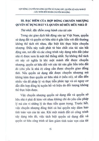  Soạn Thảo Hợp Đồng Hiệu Quả (Tuyển Tập) Hợp Đồng Chuyển Nhượng Quyền Sử Dụng Đất, Quyền Sở Hữu Nhà Ở Góc Nhìn Bên Nhận Chuyển Nhượng - ThS. Trần Chí Thành 