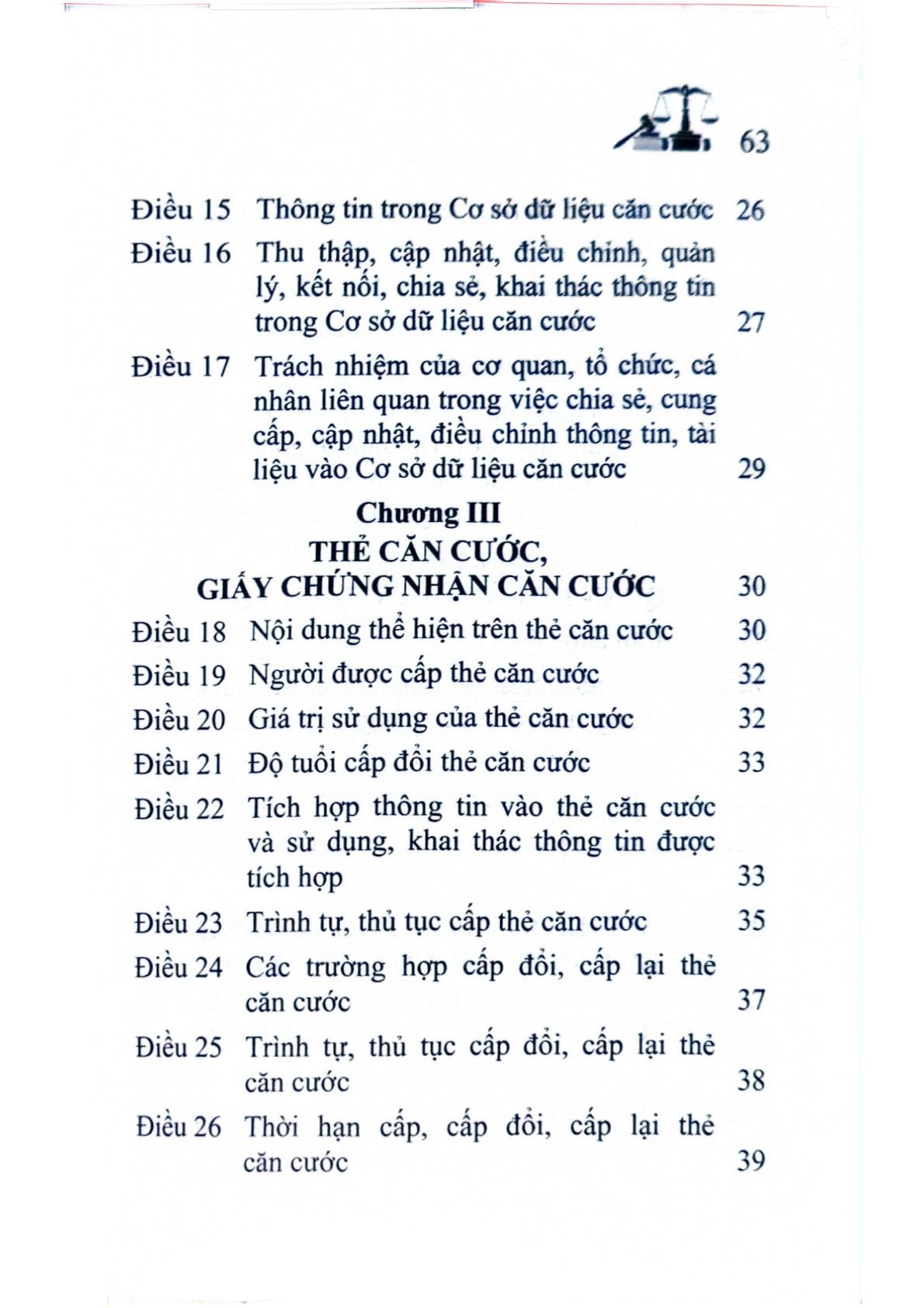 Luật Căn Cước - Quốc hội