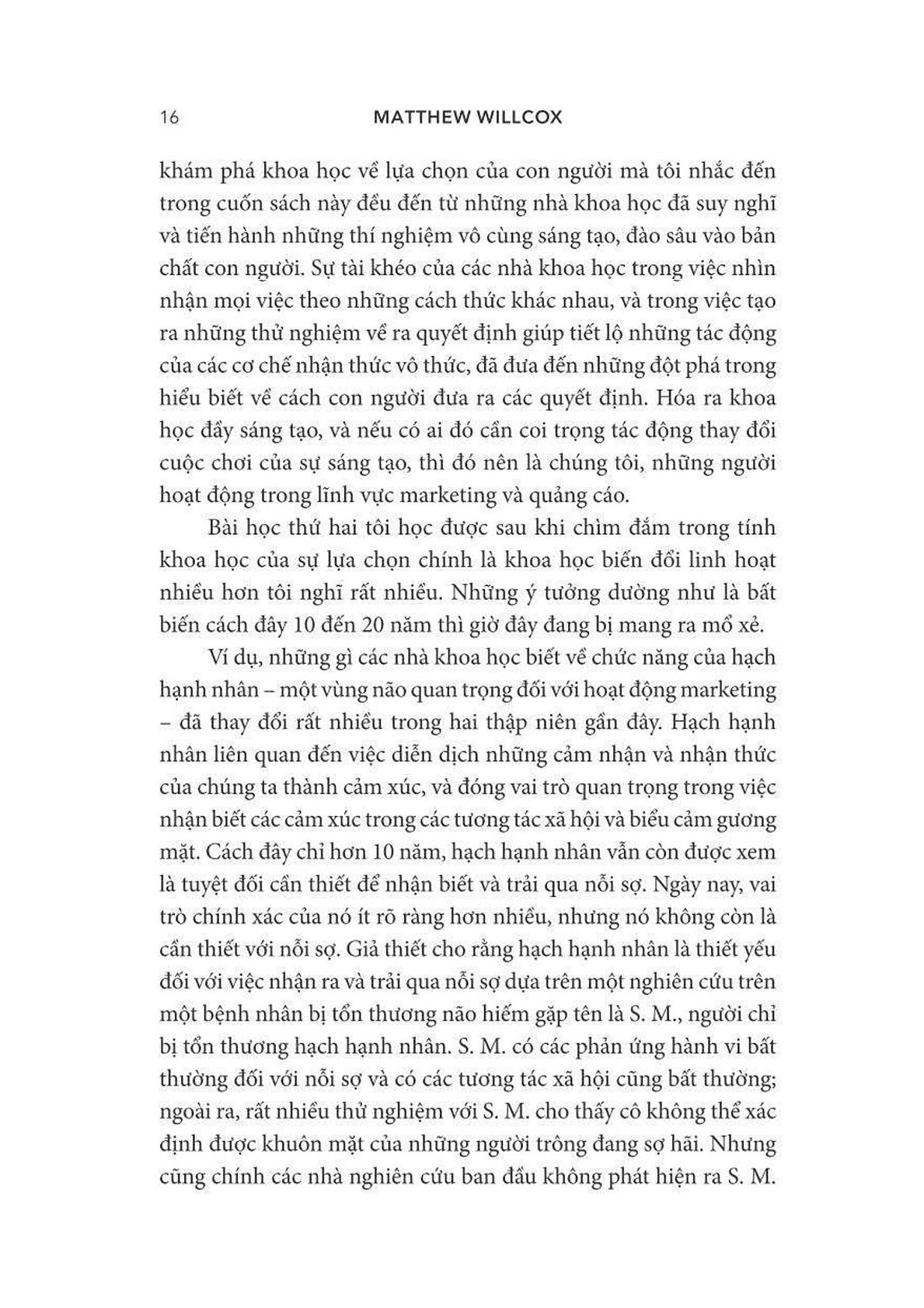 Kinh Doanh Sự Lựa Chọn - Matthew Willcox