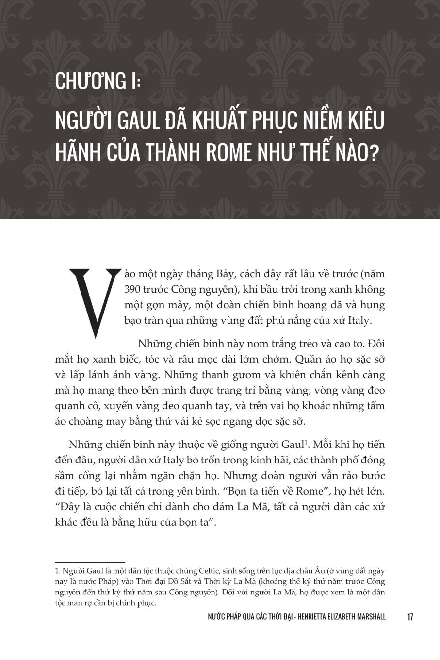 Nước Pháp Qua Các Thời Đại - Henrietta Elizabeth Marshall