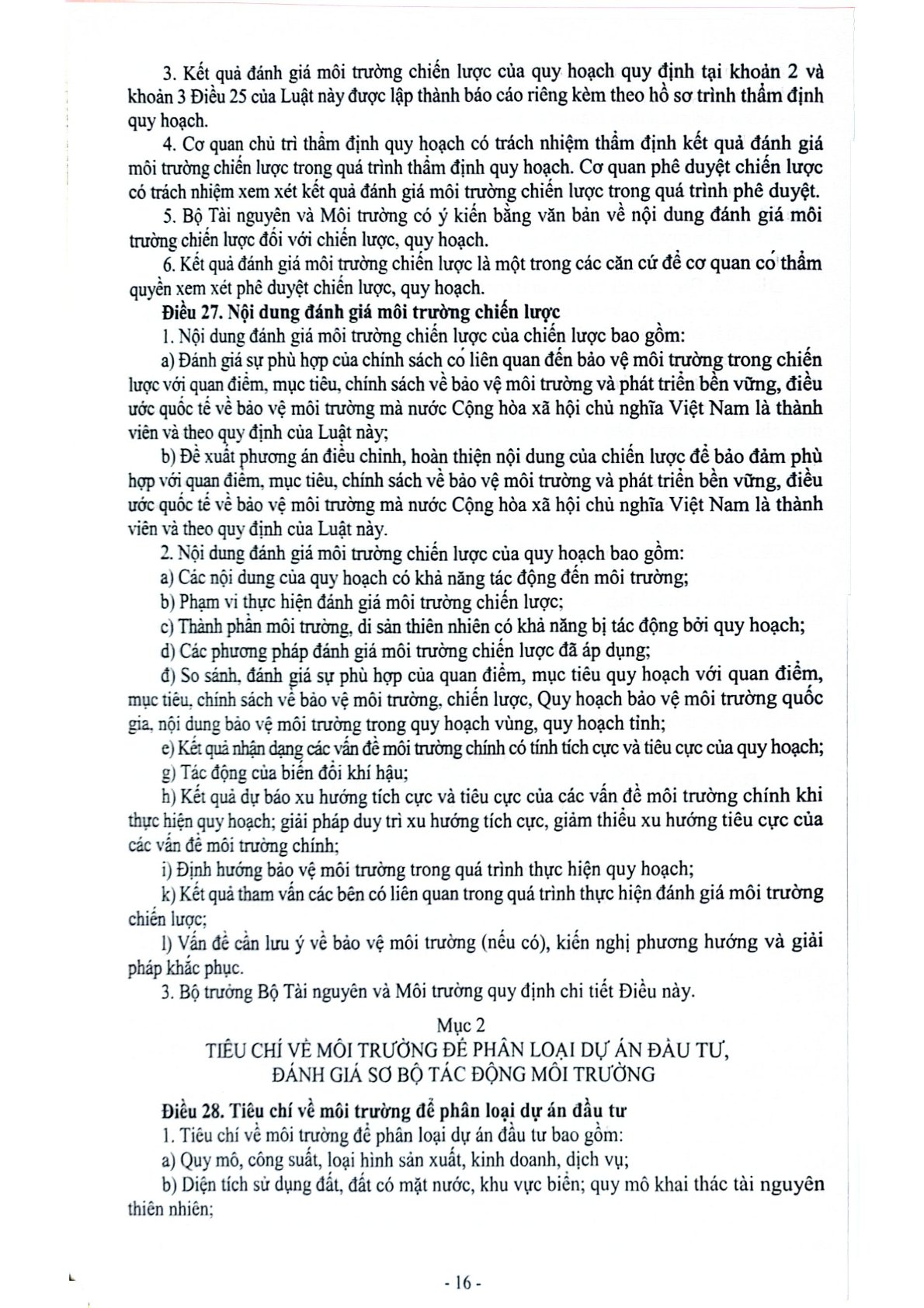 Luật Bảo Vệ Môi Trường Và Văn Bản Hướng Dẫn Thi Hành - Quốc Hội