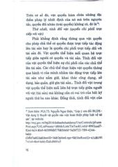 Vật Quyền Trong Pháp Luật Dân Sự Việt Nam Hiện Đại ( Sách Chuyên Khảo) - TS. Nguyễn Minh Oanh